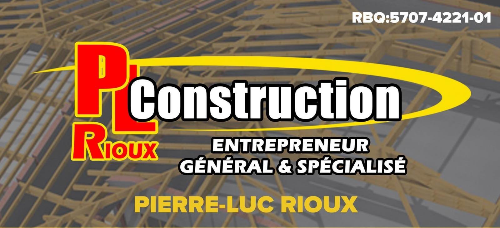 Construction Rénovation Pierre-Luc Rioux . Logo